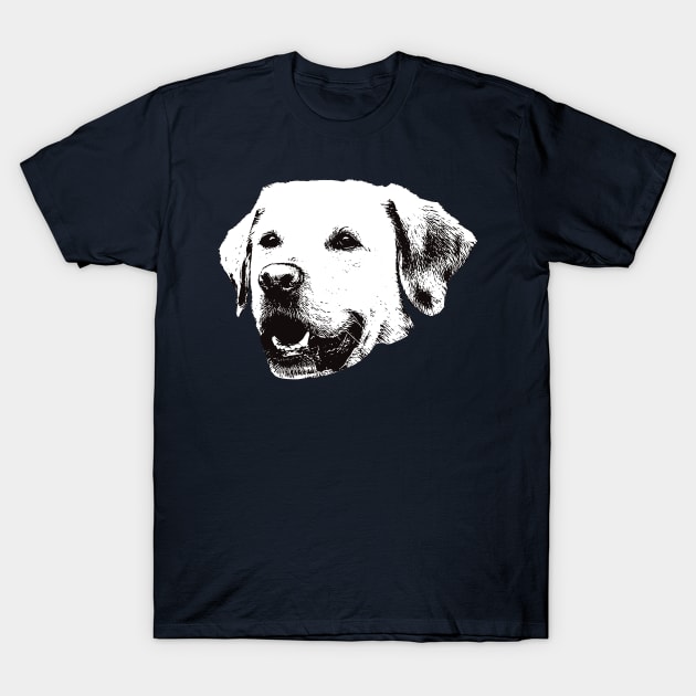 Golden Labrador - Golden Christmas Gifts T-Shirt by DoggyStyles